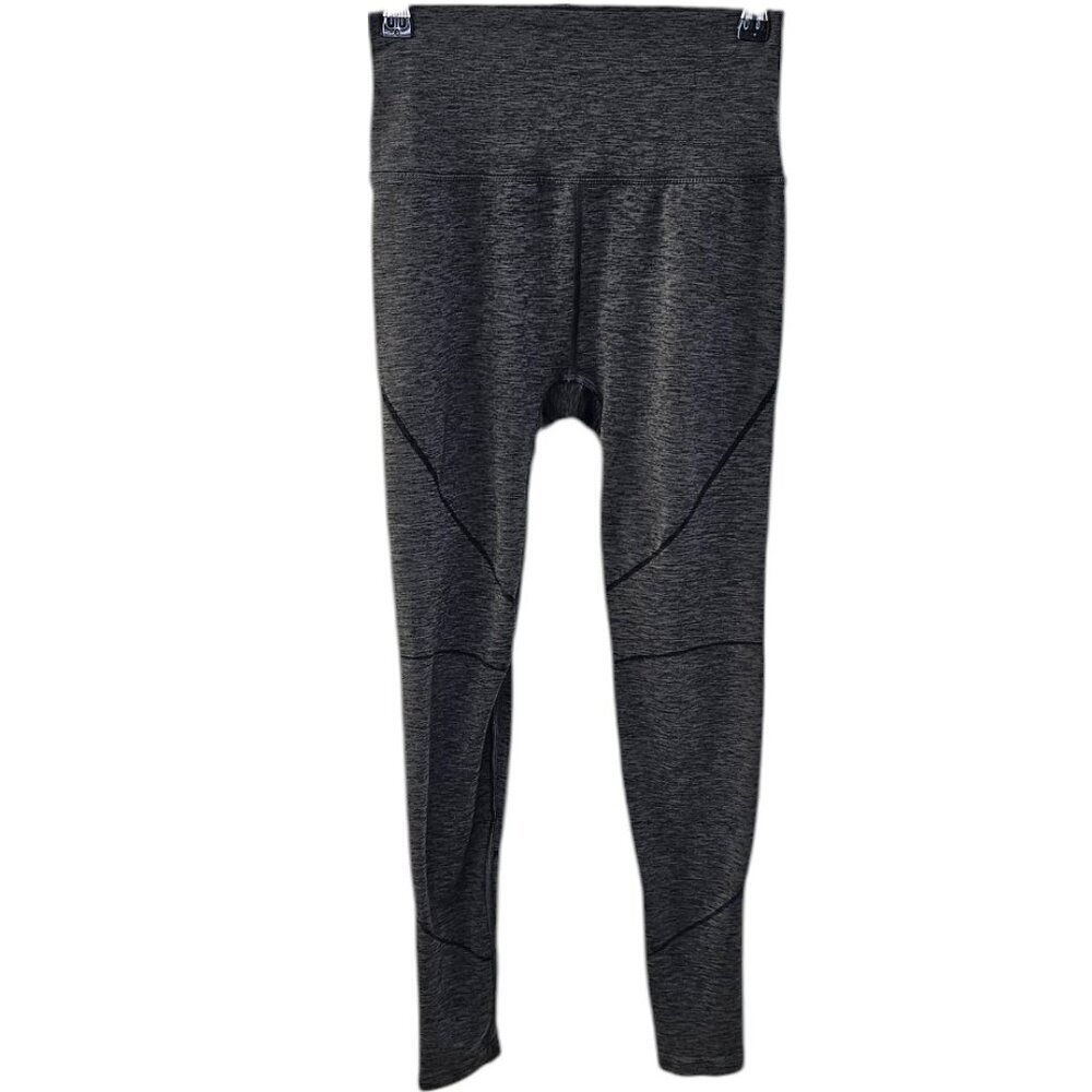 Alphalete Revival High Waisted Seamless Leggings, Grey, Athletic, Size M